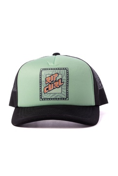 Rip Curl Youth Trucker Hat with Snapback Closure and Mesh Back-Adjustable, Breathable Cap for Boys & Girls