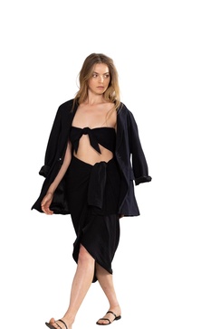 Gottex Beach Life Resort Natural 100% Cotton Sarong Wrap Stylish Swimsuit Coverup for Women, One Size Pareo Fits Most