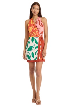Donna Morgan Halter-Neck Perfect Wedding Guest, Birthday, Summer, Beach, and Vacation Dresses for Women