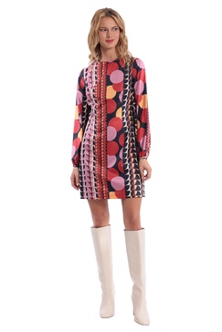 Donna Morgan Women's Placement Print Sheath Dress
