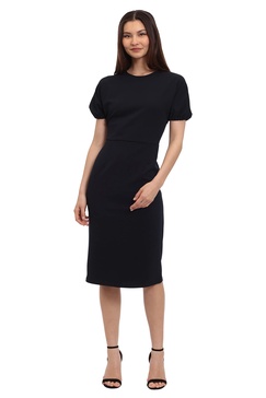 Donna Morgan Women's Cloud Crepe Sheath Dress