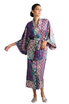 Natori womens Tapestry Robe Length: 52"