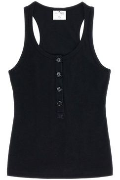 Courreges 90'S Ribbed Tank Top With Women