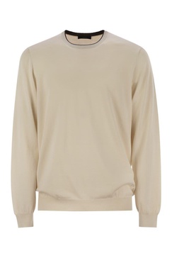 Fay Cotton Crew-Neck Jumper