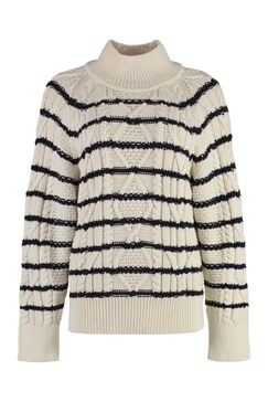 Boss Wool Blend Turtleneck Sweater