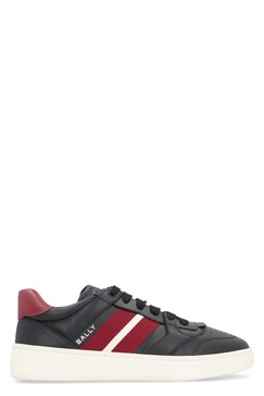 Bally Rebby Leather Low-Top Sneakers