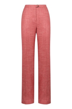 Agnona Linen Blend Tailored Trousers