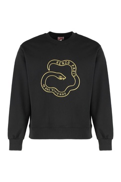 Kenzo Cotton Crew-Neck Sweatshirt