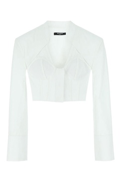 White poplin shirt