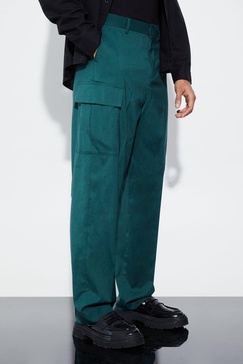 Relaxed Fit Tailored 3d Cargo Pants