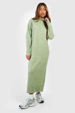Soft Knit Fine Gauge Midi Dress