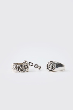 Silver Rings 3 Pack
