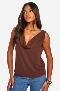Chiffon Cowl Cami 