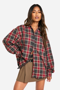 Oversized Flannel Shirt