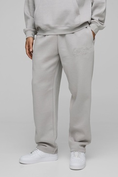 Oversized Official Contrast Stitch Sweatpants