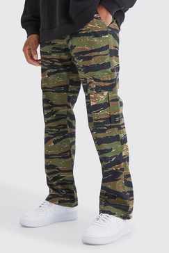 Straight Leg Camo Pants