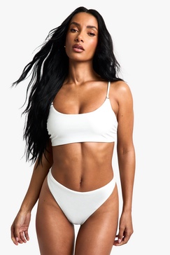 Swimwear Essentials Crop Bikini Top