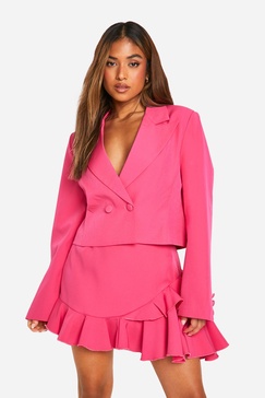 Petite Cropped Blazer