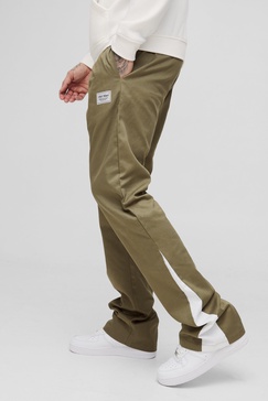 Tall Extended Drawcord Stacked Flared Pants