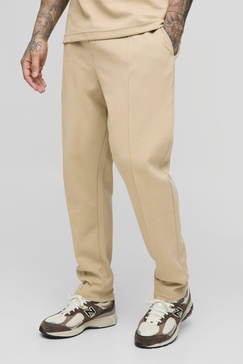 Tall Relaxed Tapered Interlock Pintuck Sweatpants