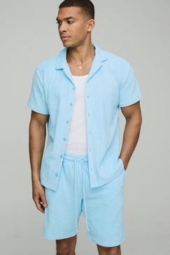 Regular Revere Short Sleeve Shirt & Comfort Short Set