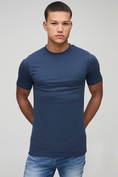 Basic Slim Fit Crew Neck T-Shirt