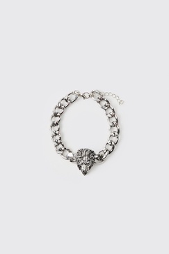 Lion Hardware Silver Bracelet