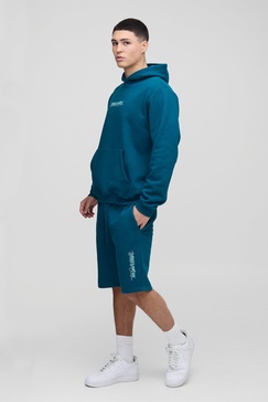 Regular Fit Limited Edition Hooded Short Tracksuit