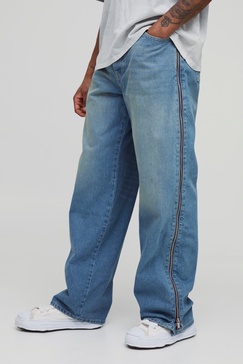 Tall Relaxed Fit Zip Gusset Jeans
