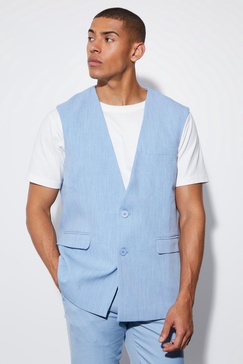 Oversized Single Breasted Blazer Undershirt