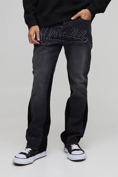 Slim Flared MMXIII Applique Gusset Jeans