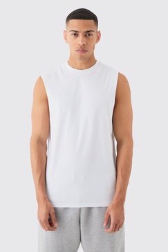 Regular Fit Basic Drop Armhole Tank