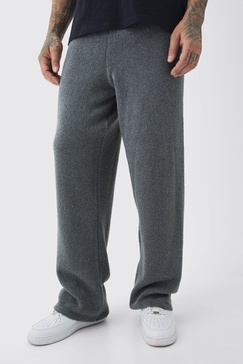 Tall Fluffy Knit Relaxed Fit Sweatpants