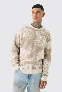 Tall Renaissance Oversized Knitted Sweat