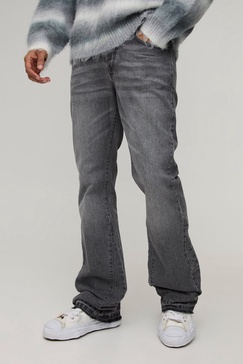 Slim Flared Stacked Tonal Gusset Jeans