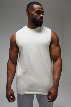 Man Reg Fit Workout Tank