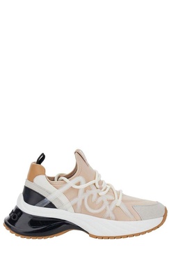 Ariel Satin And Suede Slip-on Sneakers