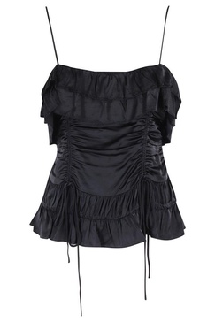 Solid Satin Slip Top