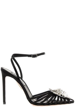 Crystal Margarita embellished pumps