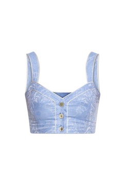 Printed Short Strappy Top