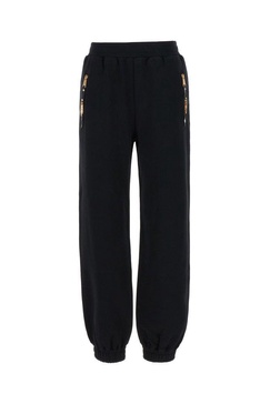 Black Cotton Joggers