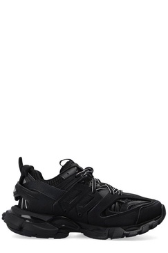 30mm Track faux leather & mesh sneakers