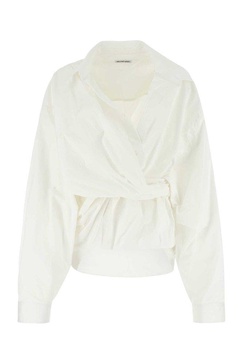 Wrap Long-sleeved Shirt