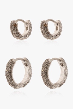AllSaints Set of brass earrings