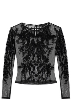 AllSaints Top Greta with shimmering sequins