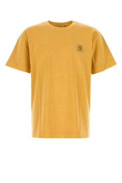 Mustard cotton Vista S/S t-shirt