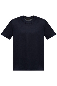 Brioni Silk t-shirt with round neckline