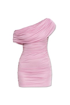 Blumarine Short dress with ruffles