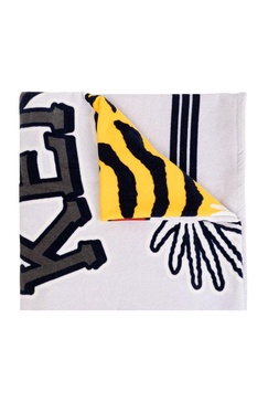 Logo Printed Beach Towel