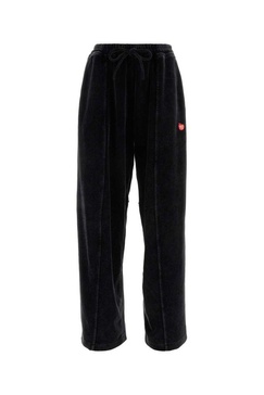 Black Velvet Joggers